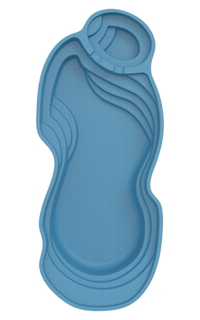 The Anguilla Fiberglass Pool Designs